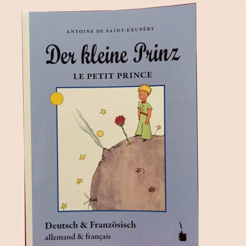 Le Petit Prince en Allemand et Français fond