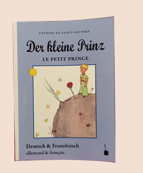 Le Petit Prince en Allemand et Français fond