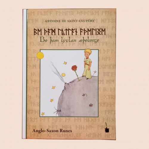 Le Petit Prince en Anglo-Saxon Runes fond