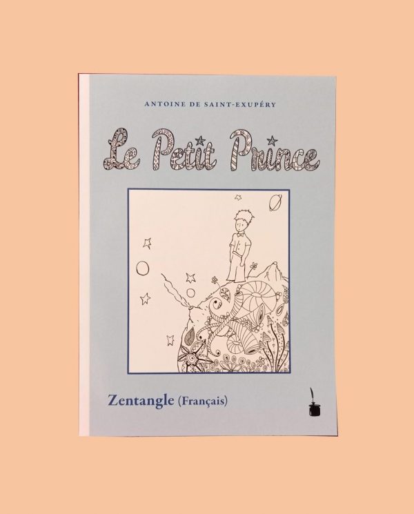 Le Petit Prince en Zentangle (Français) fond