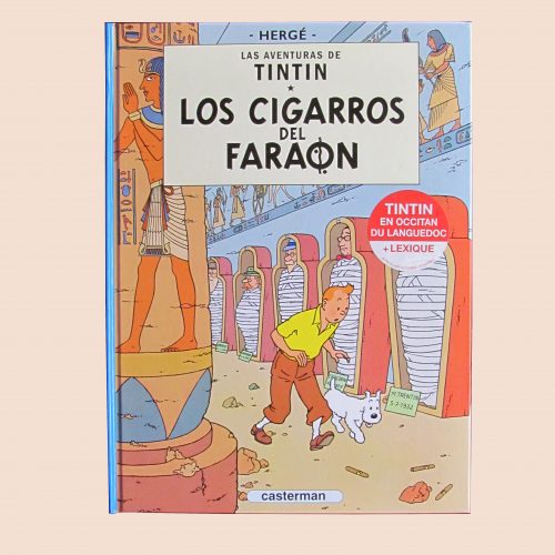 Tintin - Los cigarros del faraon fond