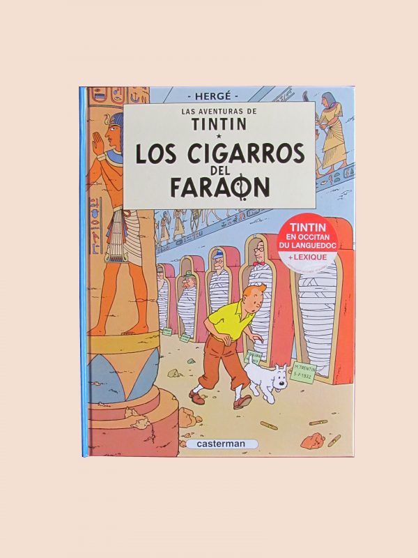 Tintin - Los cigarros del faraon fond